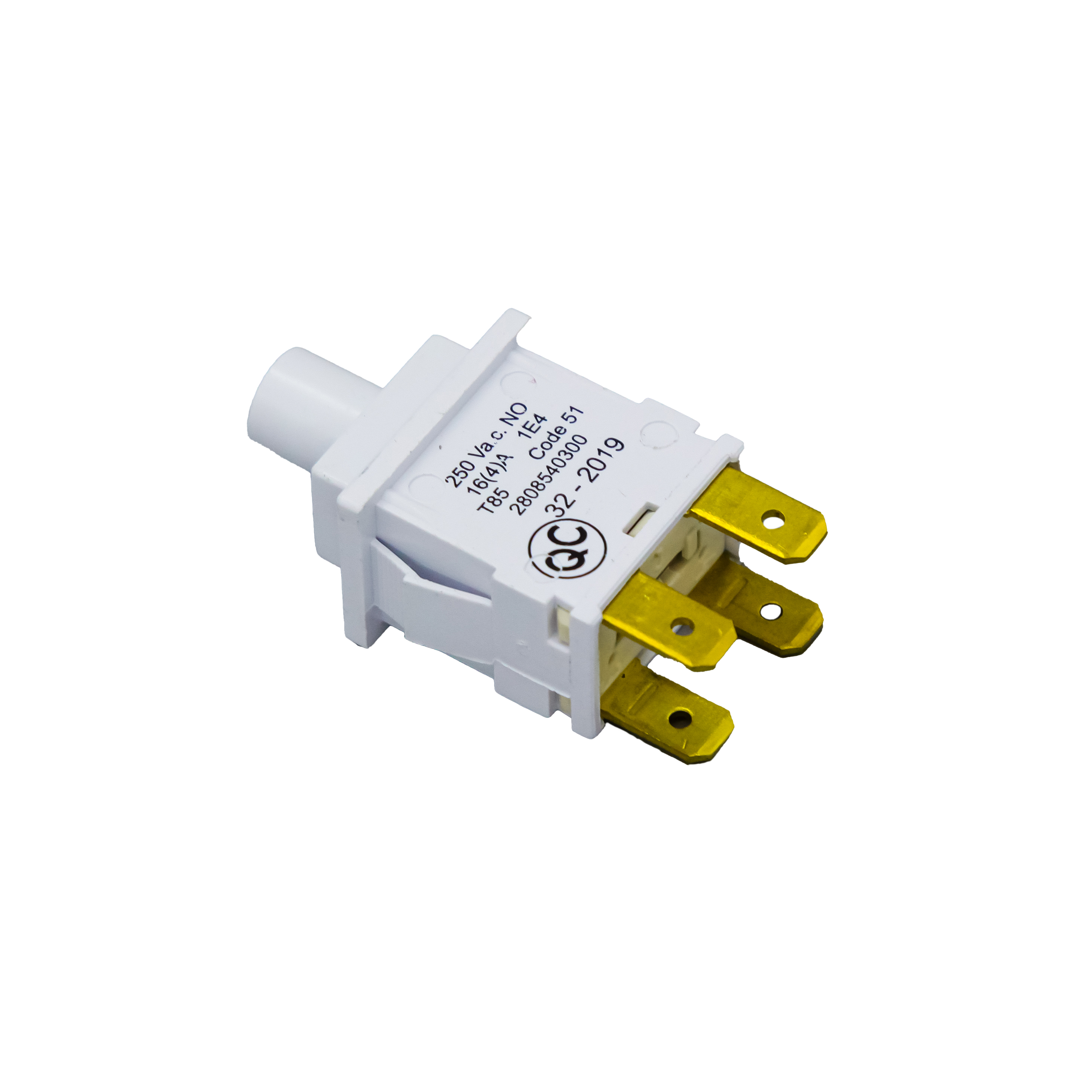 Кнопка сетевая для стиральных машин Beko 2808540600, зам. 2808540400, 2808540500